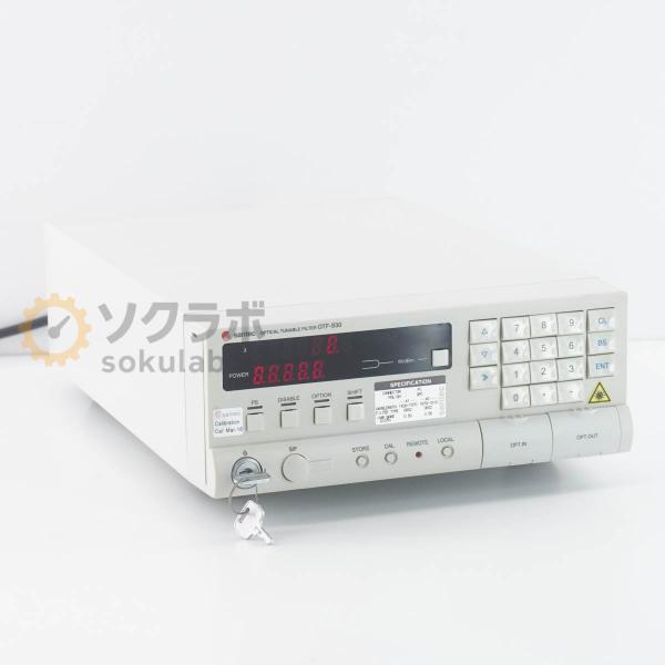 [DW]USED 8日保証 santec OTF-930 OPTICAL TUNABLE FILTE...