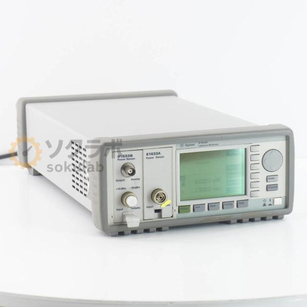 [JB]USED 保証なし Agilent 8163A Lightwave Multimeter ラ...