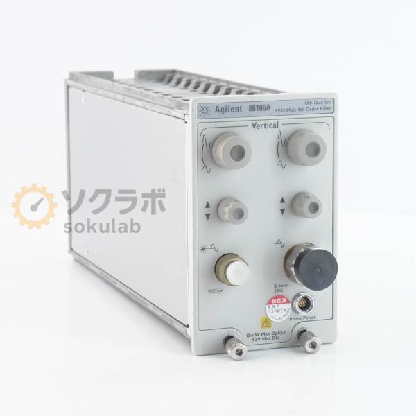 [DW]USED 8日保証 10/2021CAL Agilent 86106A 9953Mb/s 4...
