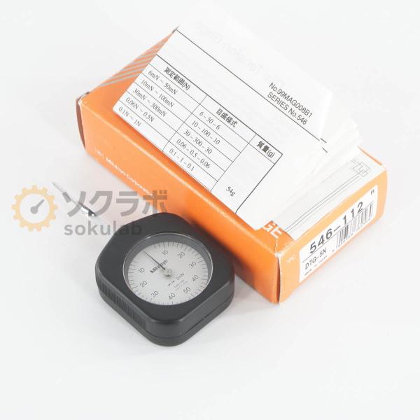[DW]USED 8日保証 Mitutoyo DTG-5N 546-112 DIAL TENSION...