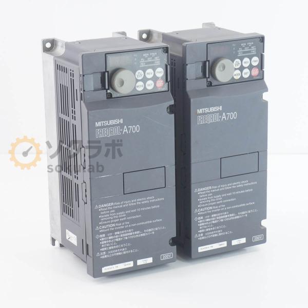 [PG]USED 8日保証 2台セット MITSUBISHI FR-A720-0.75K FREQR...