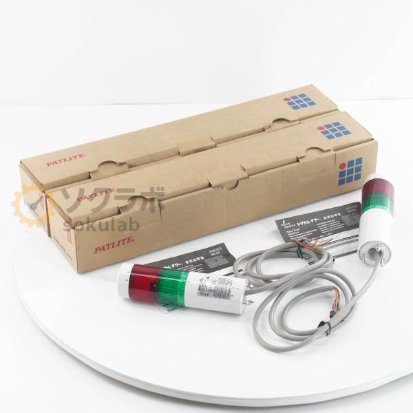 [PG]USED 8日保証 2個セット PATLITE LR5-02WJB LR5-202WJBW-...