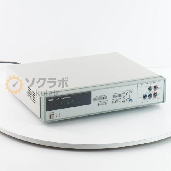 [DW]USED 8日保証 ADCMT 7470 DMM Digital Multimeter 7 ...