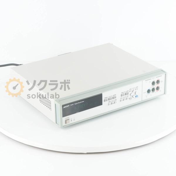 [DW]USED 8日保証 ADCMT 7470 DMM Digital Multimeter 7 ...