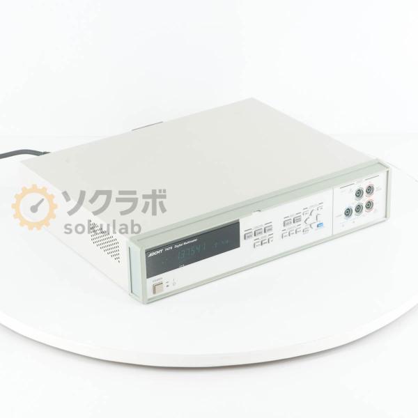 [DW]USED 8日保証 ADCMT 7470 DMM Digital Multimeter 7 ...