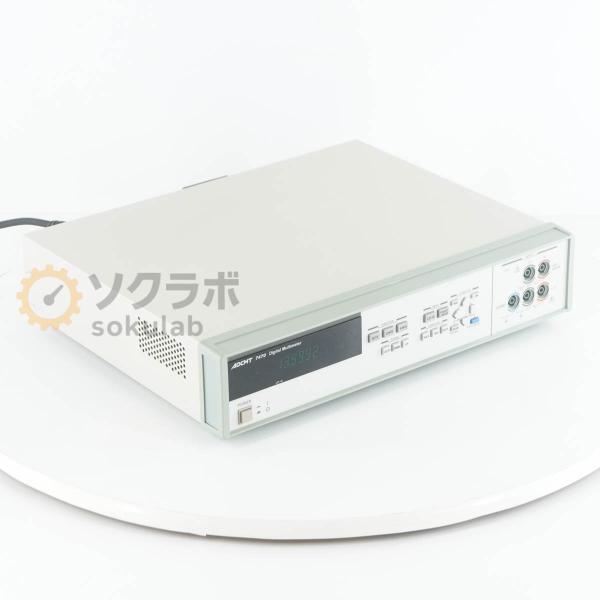 [DW]USED 8日保証 ADCMT 7470 DMM Digital Multimeter 7 ...