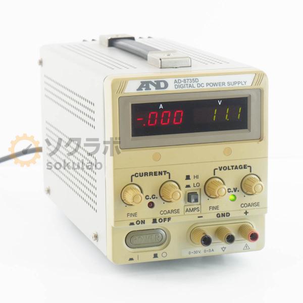 [DW]USED 8日保証 A＆D AD-8735D DIGITAL DC POWER SUPPLY...