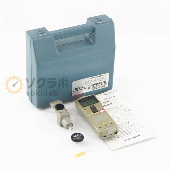 [DW]USED 8日保証 次期校正2026年5月 ONO SOKKI HT-5100 DIGITA...