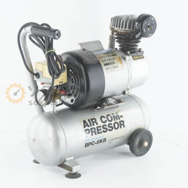 [PG]USED 8日保証 SHINKO BPC-8KB エアーコンプレッサー AIR COM-PR...