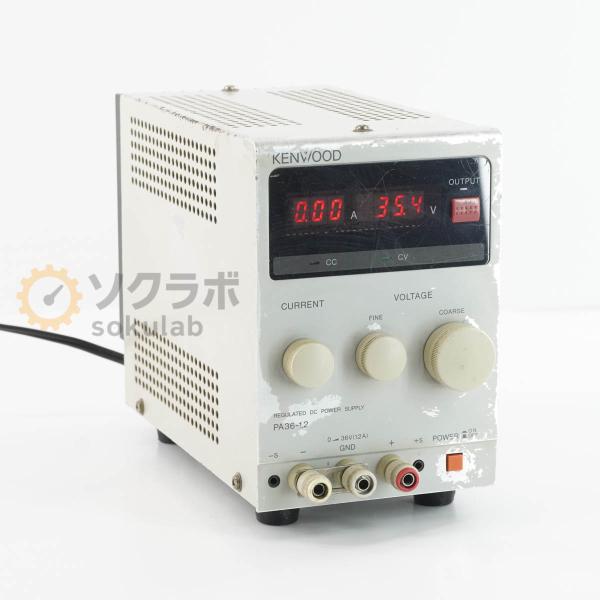 [JB]USED 保証なし KENWOOD PA36-1.2 REGULATED DC POWER ...
