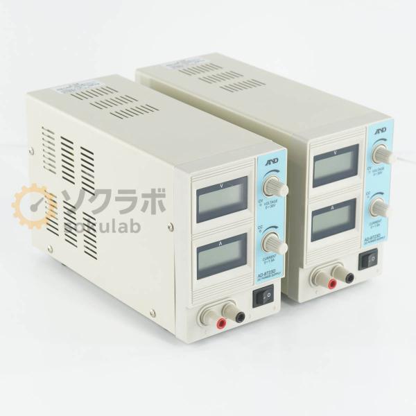 [DW]USED 8日保証 2台セット A＆D AD-8723D AD8723D DC POWER ...