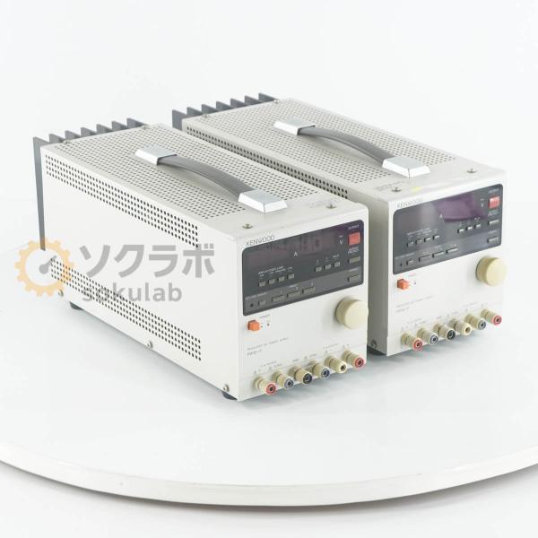 [DW]USED 8日保証 2台セット KENWOOD PW18-1T REGULATED DC P...
