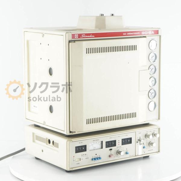 [DW]USED 8日保証 SHIMADZU GC-8A GAS CHROMATOGRAPH 島津製...