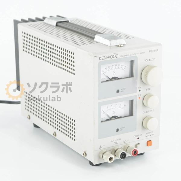[DW]USED 8日保証 KENWOOD PR70-1A 0-70V 1A REGULATED D...
