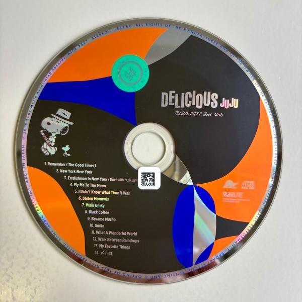 DELICIOUS 〜JUJU's JAZZ 3rd Dish〜／JUJU