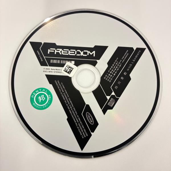 FREEDOM(マキシシングル)／西川貴教 with t.komuro