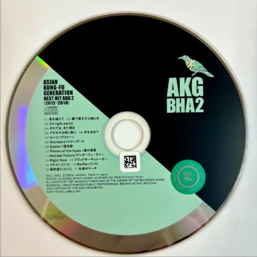 BEST HIT AKG 2 (2012-2018)／ASIAN KUNG-FU GENERATIO...