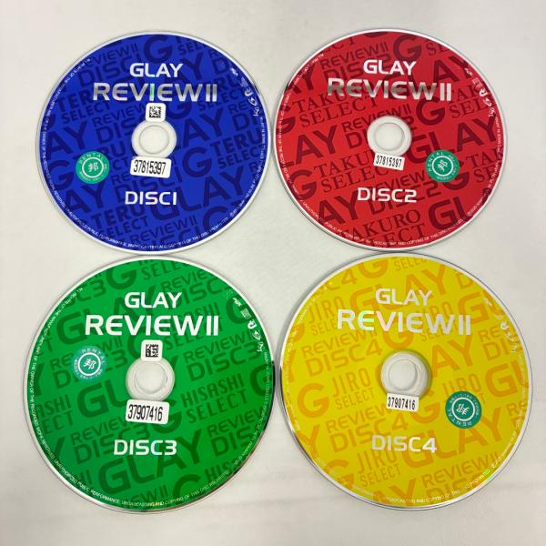 REVIEW II 〜BEST OF GLAY〜／GLAY／4枚組
