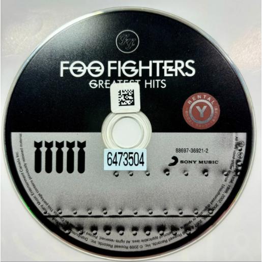 GREATEST HITS／フー・ファイターズ／輸入盤