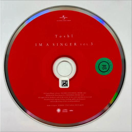 IM A SINGER VOL3／Toshl