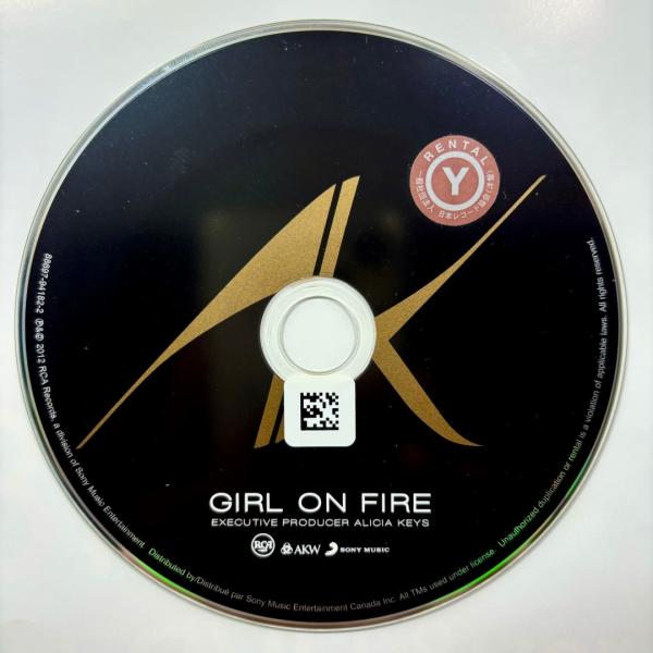 GIRL ON FIRE／アリシア・キーズ／輸入盤