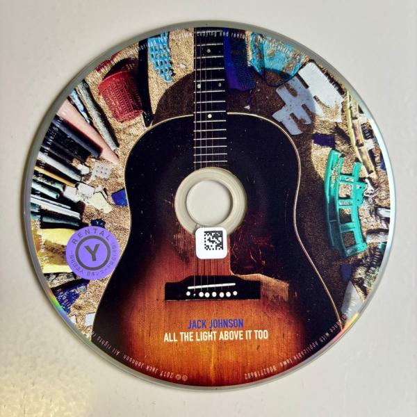 ALL THE LIGHT ABOVE IT TOO／ジャック・ジョンソン／輸入盤