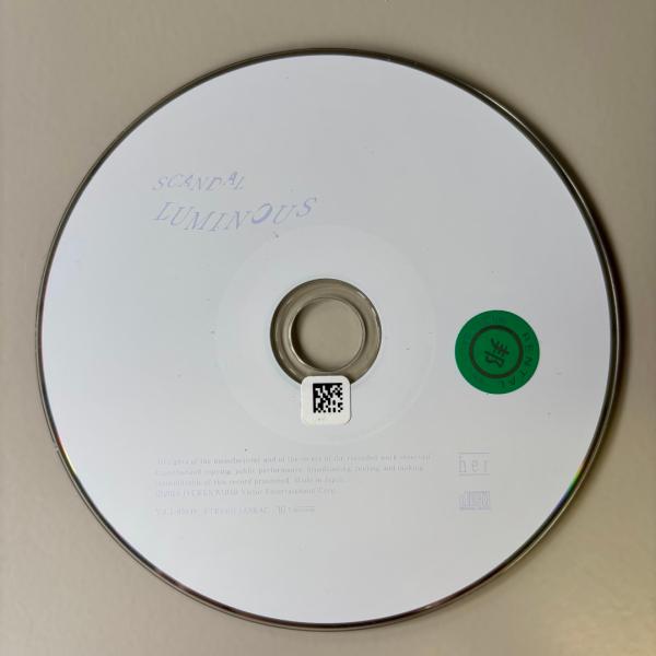 LUMINOUS 通常盤／SCANDAL