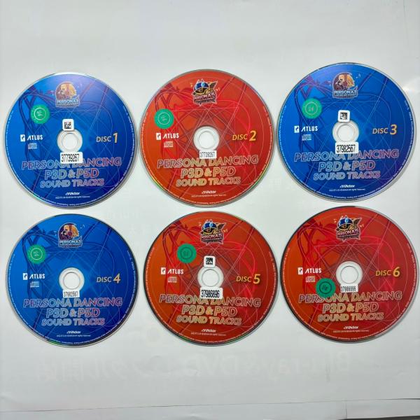 ペルソナダンシング 『P3D』&amp;『P5D』 サウンドトラック -ADVANCED CD COLLEC...