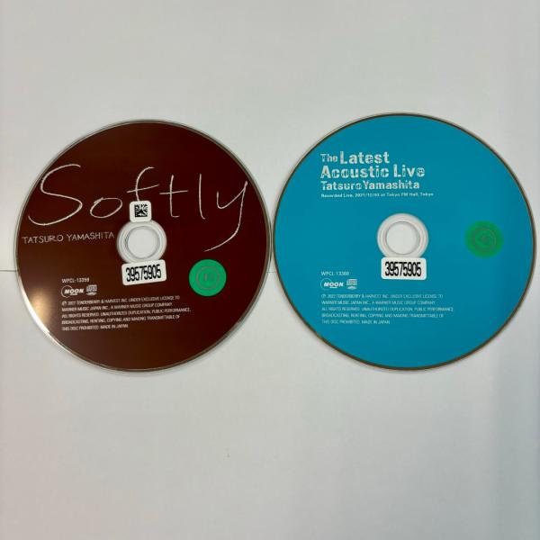 SOFTLY／山下達郎　2枚組