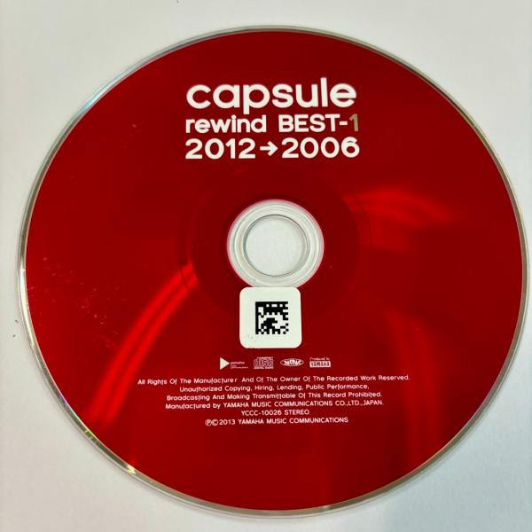 rewind BEST-1(2012→2006)／CAPSULE