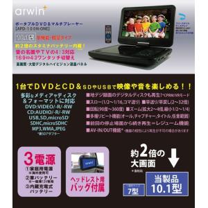 DVDプレーヤー ポータブル ポータブルDVD...の詳細画像1
