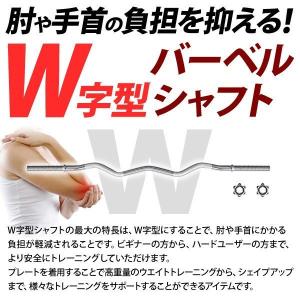 バーベル Wシャフト ダンベル ダブルシャフト...の詳細画像2