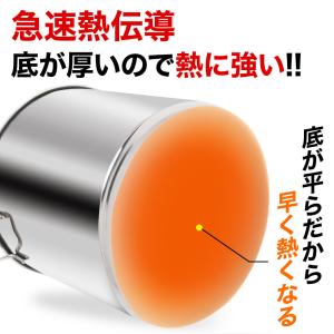 寸胴鍋 20L 大型 寸胴 鍋 ステンレス 3...の詳細画像2