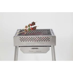 バーベキュー コンロ BBQコンロ 焚き火台 ...の詳細画像4