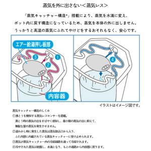 タイガー 電気ポット 2L 2リットル おしゃ...の詳細画像4