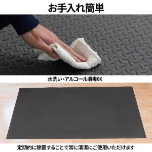 トレーニングマット 厚手 大きい 防音 幅広 ...の詳細画像5