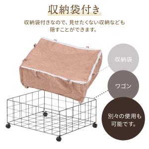 ベッド下収納ケース キャスター付き ベッド下 ...の詳細画像3