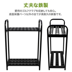 ゴルフクラブ 収納 スタンド ディスプレイラッ...の詳細画像3