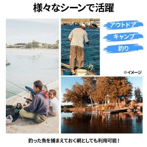 投網 漁網 投げ網 漁具 大型 240cm 3...の詳細画像1