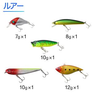 ルアー釣り セット プライヤー 仕掛け ルアー...の詳細画像5
