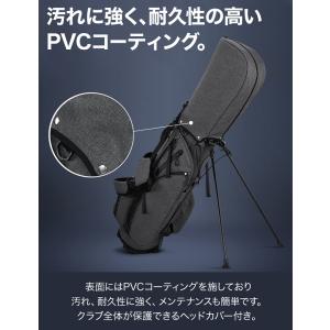 キャディバッグ メンズ ゴルフバッグ 5分割 ...の詳細画像1