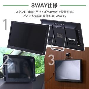 ポータブルテレビ フルセグ 小型テレビ 14イ...の詳細画像4