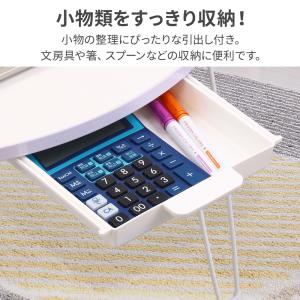 折りたたみテーブル 小さい 60 折れ脚 セン...の詳細画像1