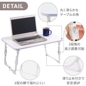 折りたたみテーブル 小さい 60cm おしゃれ...の詳細画像3