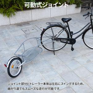 自転車 サイクルトレーラー サイクル 耐荷重 ...の詳細画像4