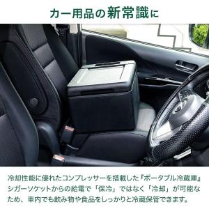 車載 冷蔵庫 冷凍庫 10L ポータブル冷蔵庫...の詳細画像2