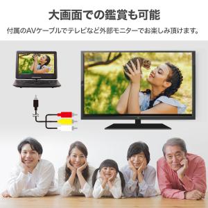 ポータブルDVDプレーヤー フルセグ 14イン...の詳細画像3