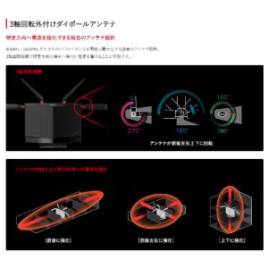 ルーター wifi6 バッファロー 無線lan...の詳細画像2