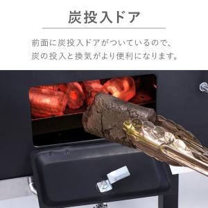 バーベキューコンロ 大型 蓋付き 折りたたみ ...の詳細画像1