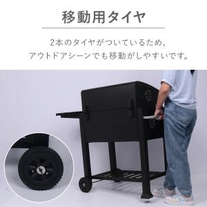 バーベキューコンロ 大型 蓋付き 折りたたみ ...の詳細画像5